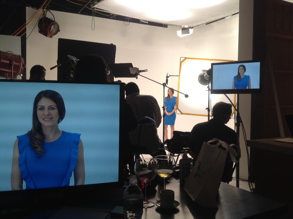 Filming ELAJ TV Commercials